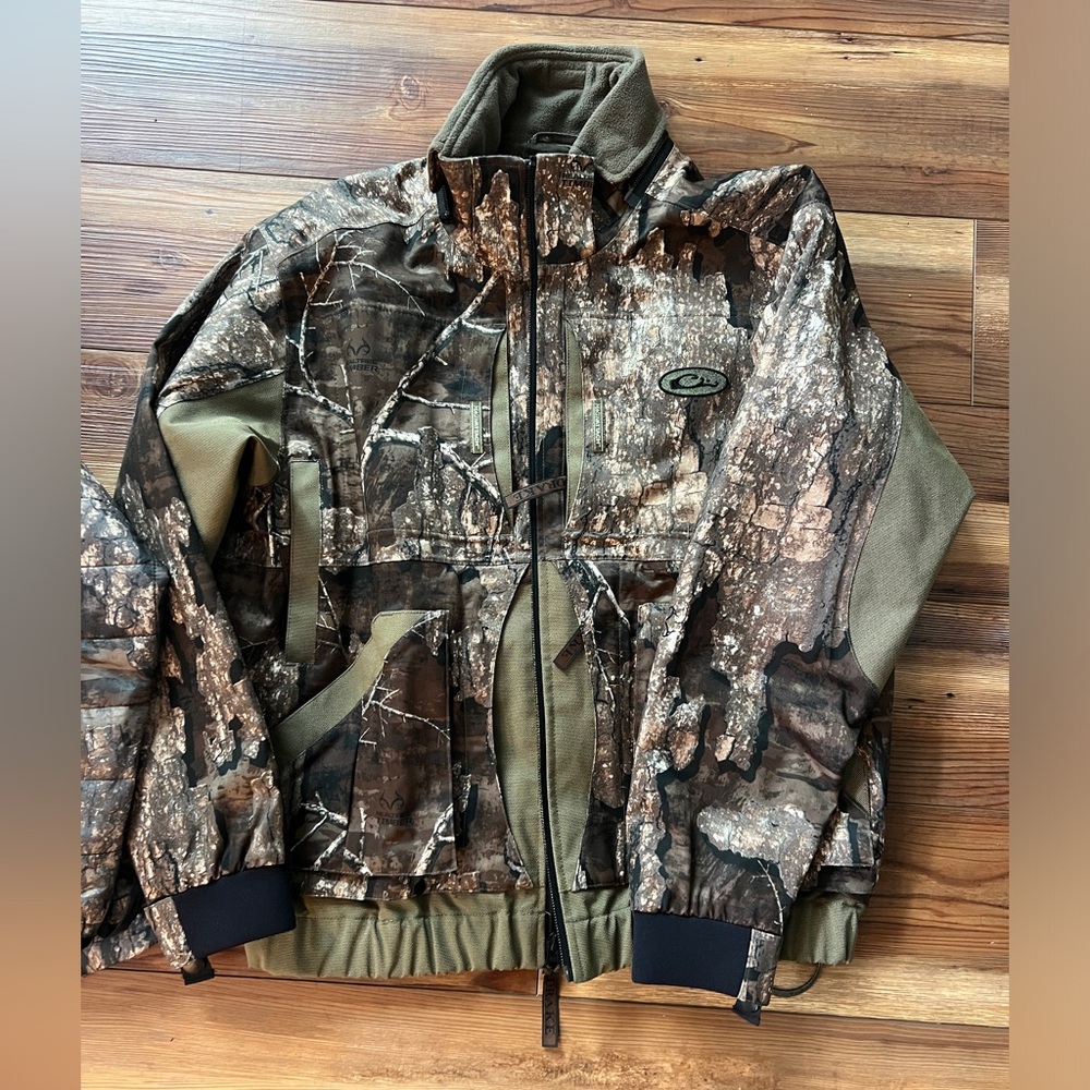 Drake size 14 hunting coat 3 in one